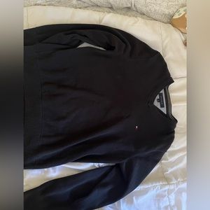 tommy hilfiger v cut sweatshirt/ sweater